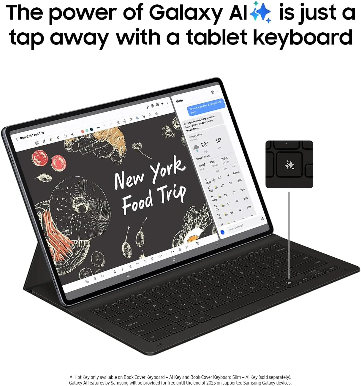 SAMSUNG Galaxy Tab S10+ Plus 12.4” 512GB Android Tablet, Galaxy AI Tools, Circle to Search, AMOLED 2X Display, Long Battery Life, Durable Design, S Pen for Note-Taking, Platinum Silver