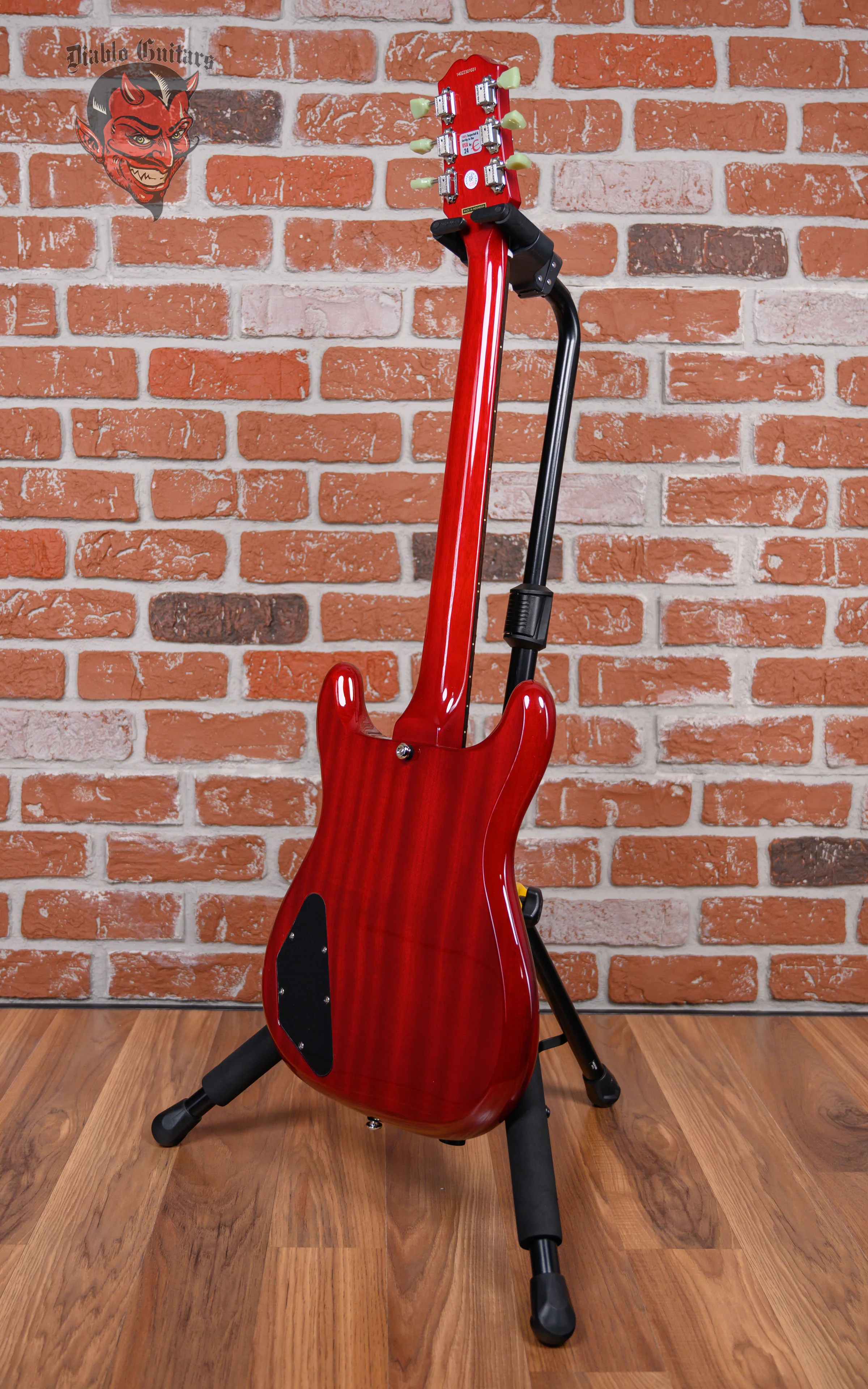 Epiphone 50th Anniversary 1962 Crestwood Custom Reissue Cherry 2014 w/OHSC