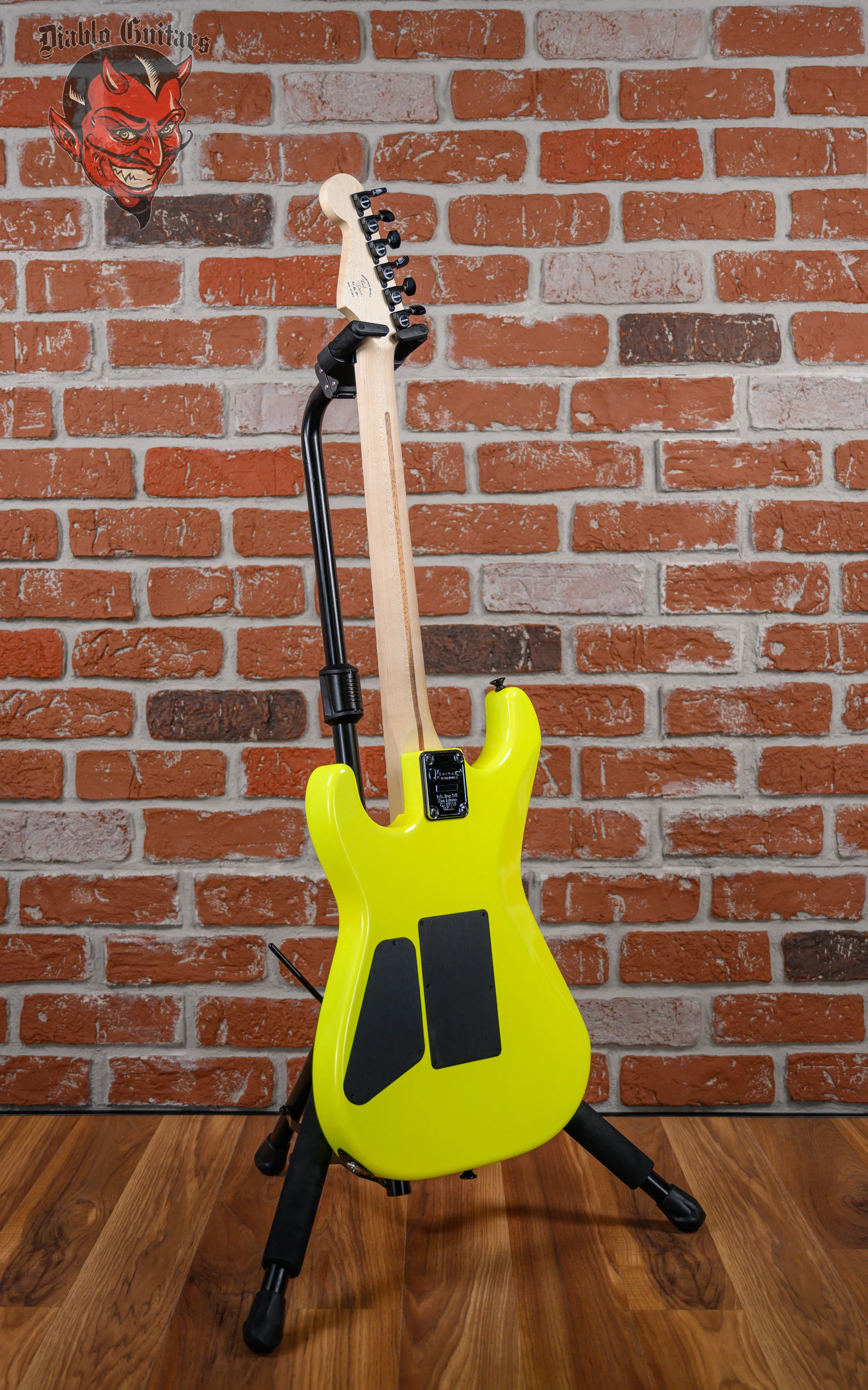 Charvel USA Custom Shop San Dimas Namm Edition #603 Master Built by ��Red�� Dave Nichols Neon Pearl Yellow 2025 w/OHSC