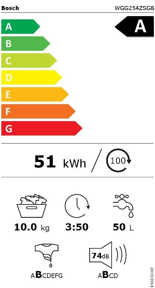 Bosch WGG254Z0GB Series 6