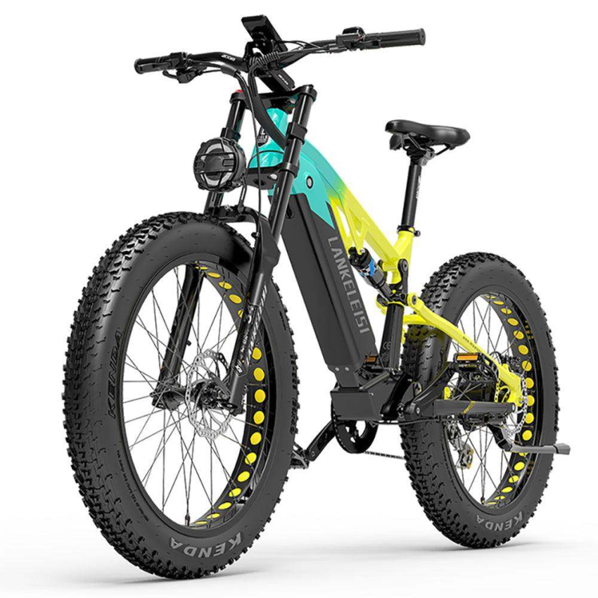 Lankeleisi RV800 Plus 750W Bafang Motor 26" Fat Bike Fully E-Mountainbike 20Ah Samsung Akku E-MTB