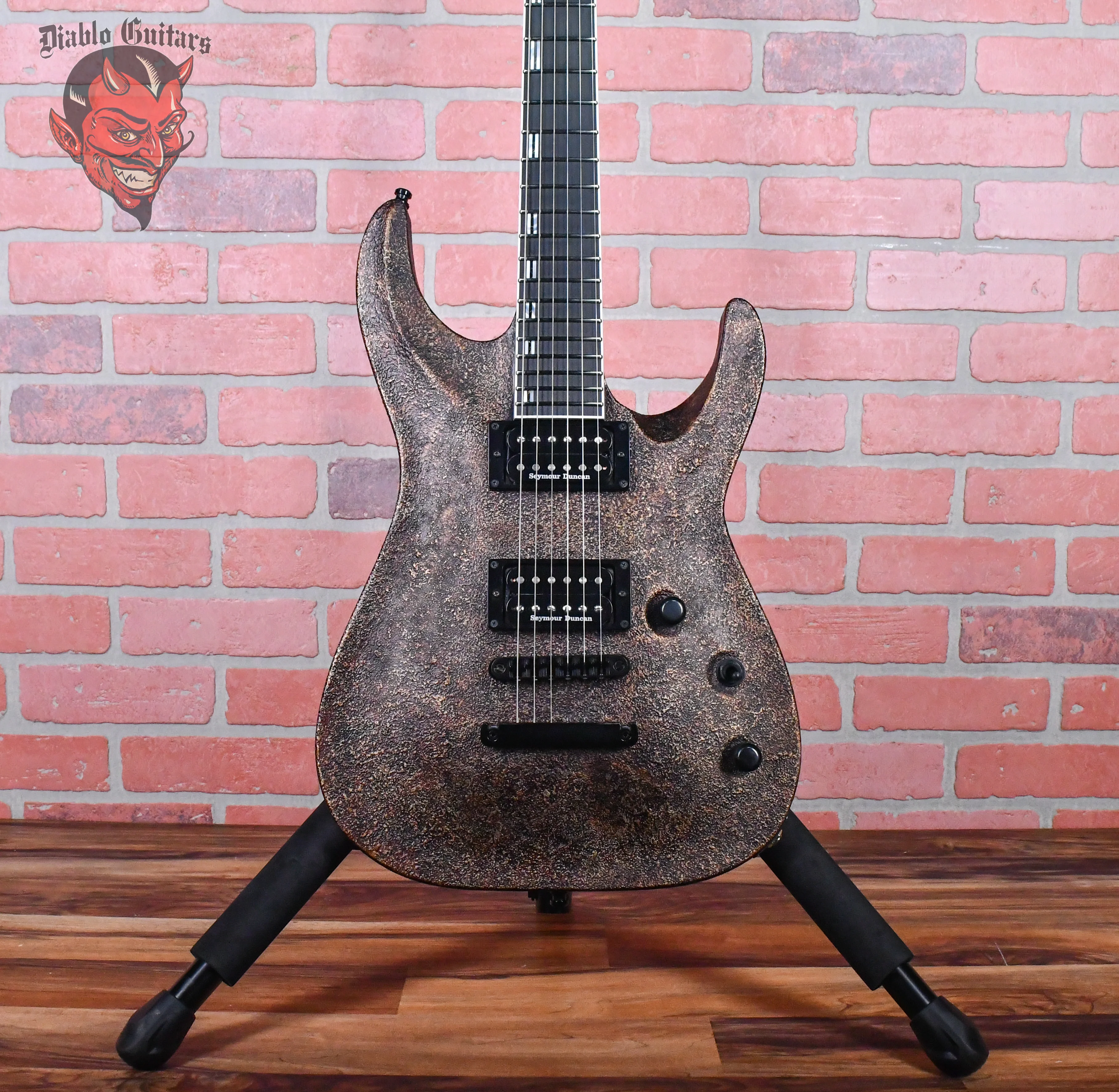 ESP Original Series Horizon II Custom Cast Metal Rusty Iron 2018 w/OHSC