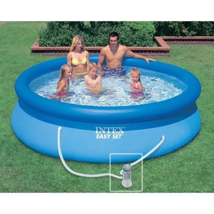 Kit piscinette easy set autoportante (ø)3,05 x (h)0,76m et pédiluve