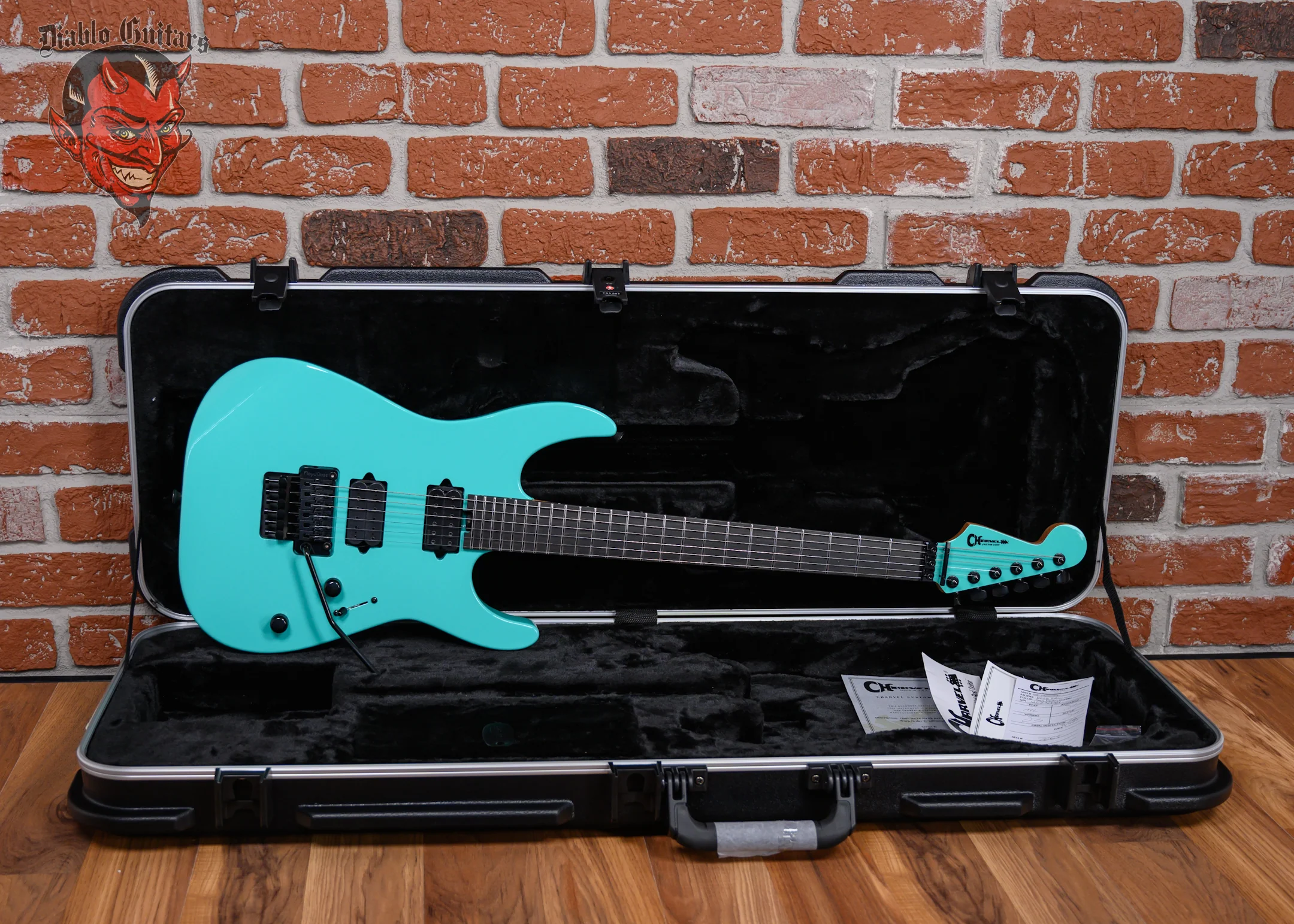 Charvel USA Custom Shop DK24 2H FR Roasted Seafoam Green 2025 w/OHSC
