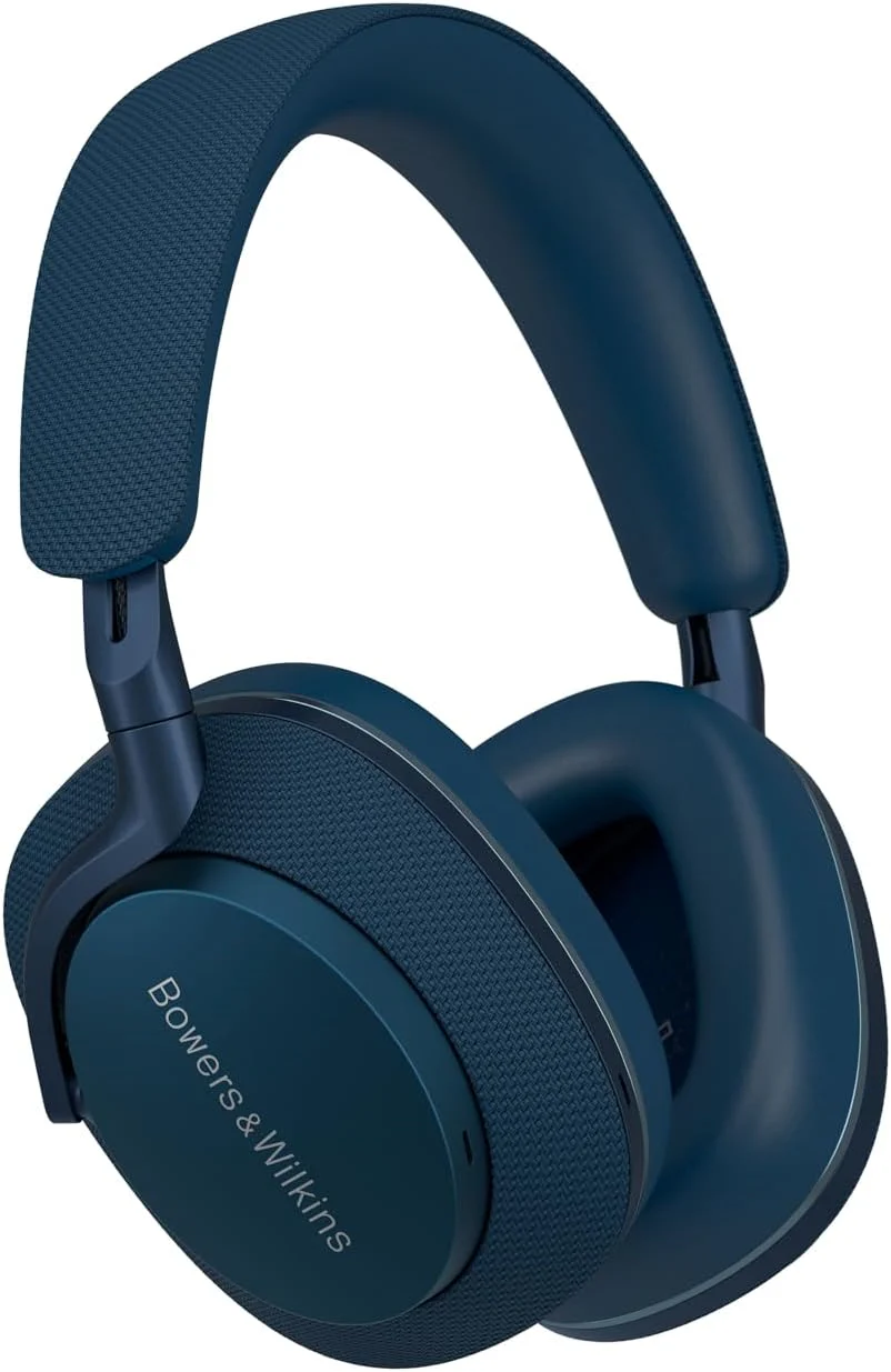 Bowers & Wilkins Px7 S2e Over-Ear Headphones - Enhanced Noise Cancellation & Transparency Mode, Crystal-Clear Calls, Bluetooth, 30-Hour Playback, Anthracite Black