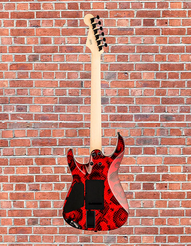Charvel Custom Shop USA Special Edition DK24 2024 - Red Snakeskin (Pre-Order)