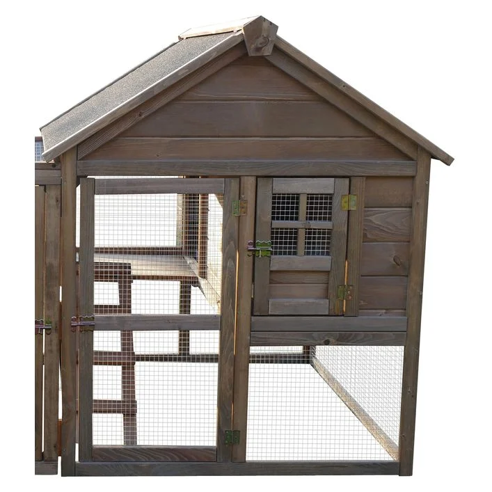 Dehner Lieblinge Hühnerstall Mondalay, hellbraun, ca. B203/H122/T153 cm