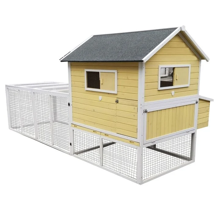 Dehner Lieblinge Hühnerstall Miami, gelb, ca. B337/H158,5/T145,8 cm