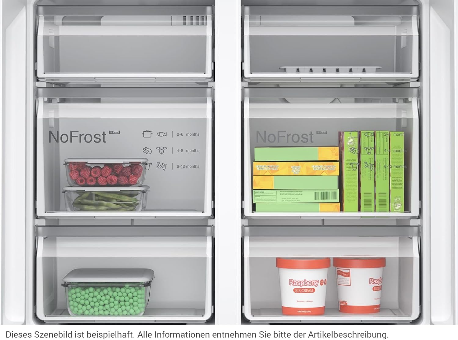 Bosch KFN96APEA Serie 6 Smart Refrigerator-Freezer Combination