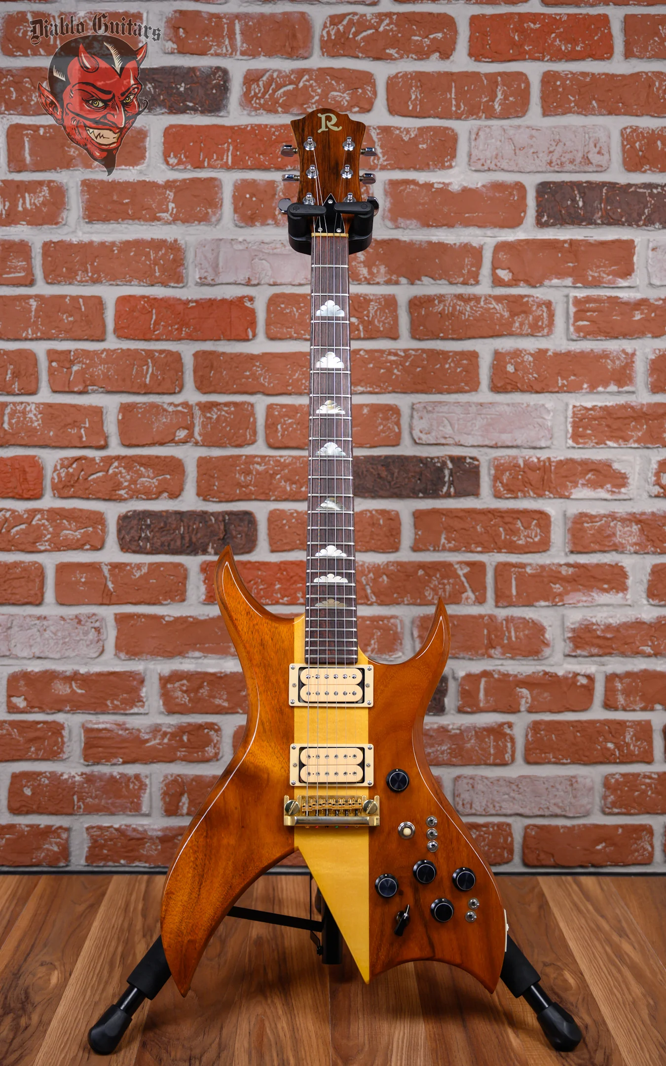 B.C. Rich Bich 6 Natural 1983 w/Hardshell Case