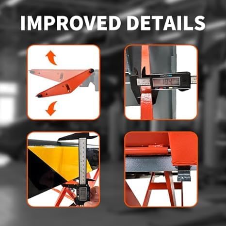 Mid Rise Scissor Lift 8000lbs Electric Release 47.2 in 110V/1PH X90-E