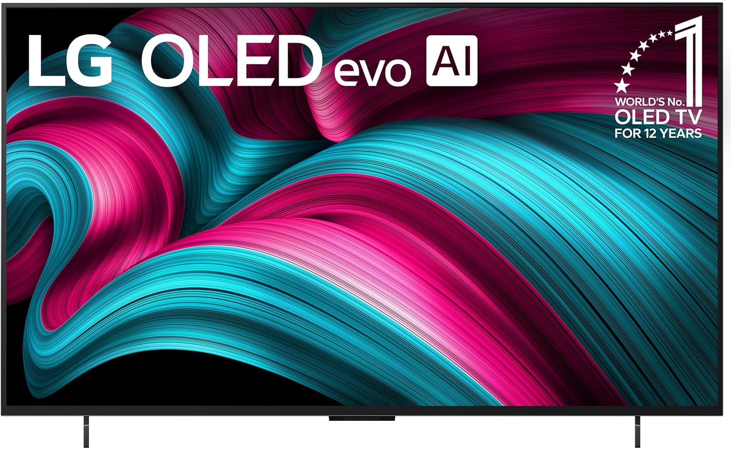 LG 77-Inch Class OLED evo AI 4K C5 Series Smart TV w/Dolby Atmos, Dolby Vision, HDR10, AI Super Upscaling 4K, Filmmaker Mode, Wow Orchestra, Alexa Built-in (OLED77C5PUA, 2025)
