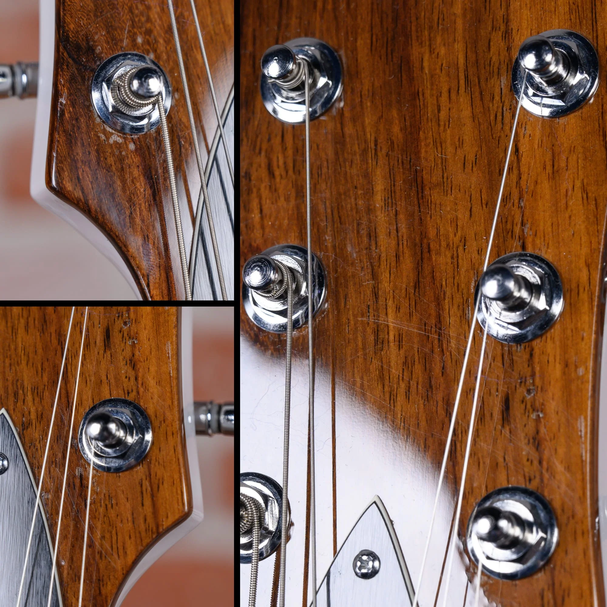 B.C. Rich USA Rich Bich Standard Glitter Rock White Built by Neal Moser in 2023 w/OHSC