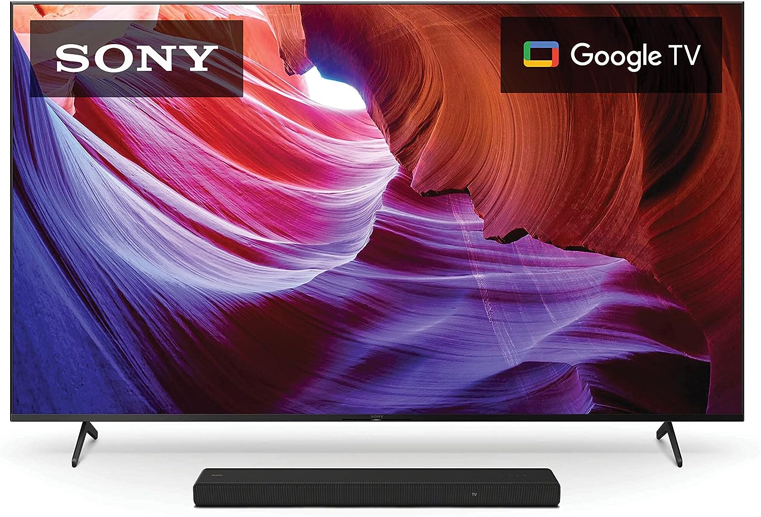 Sony 50 Inch 4K Ultra HD TV X85K Series: LED Smart Google TV with Dolby Vision HDR and Native 120HZ Refresh Rate KD50X85K- Latest Model, Black