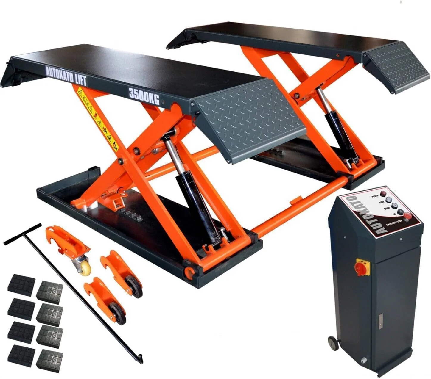 KT-X77 Mid Rise Scissor Lift Electric Release 39.37