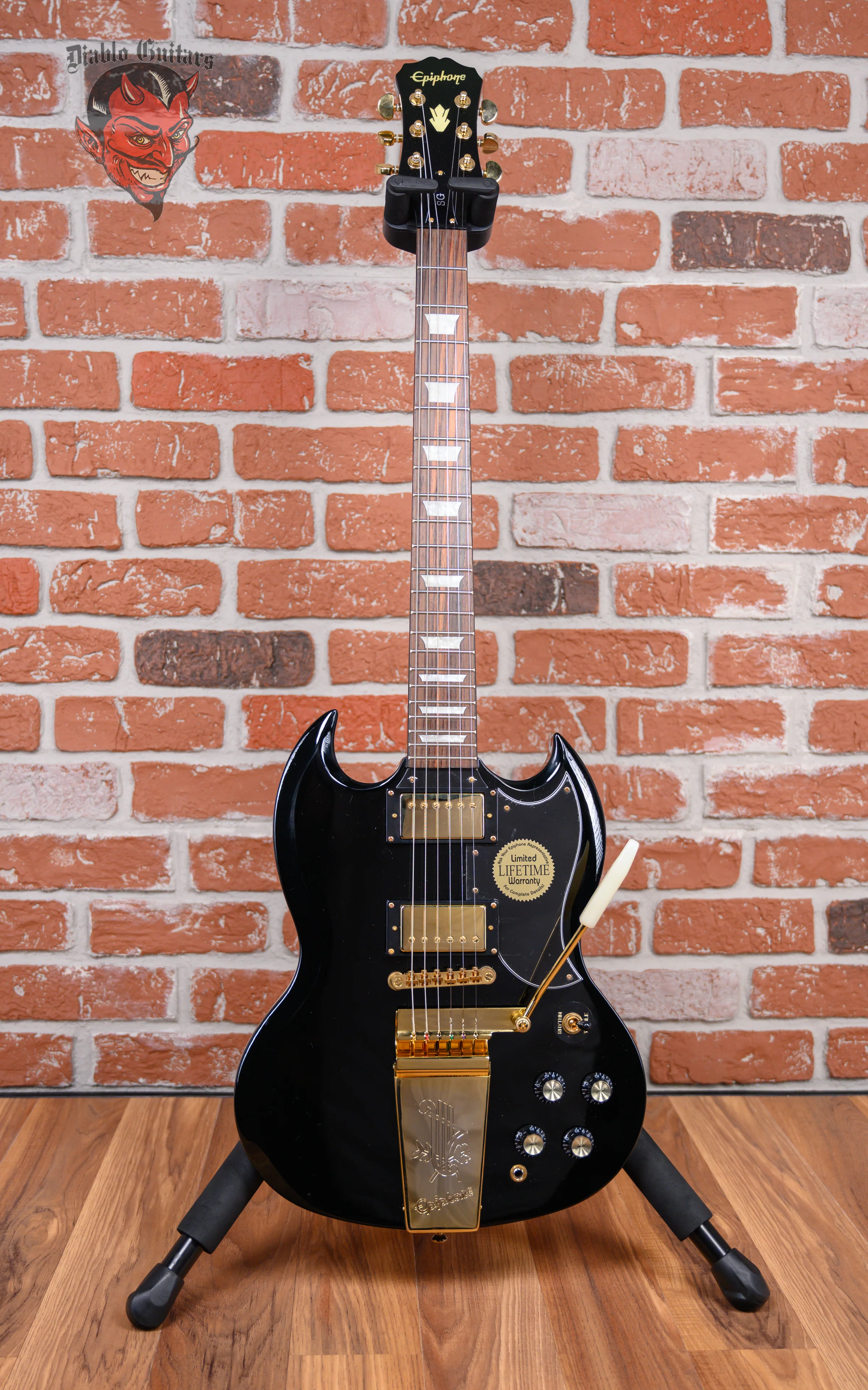 Epiphone '65 Maestro Deluxe G-400 Ebony 2009 w/OHSC