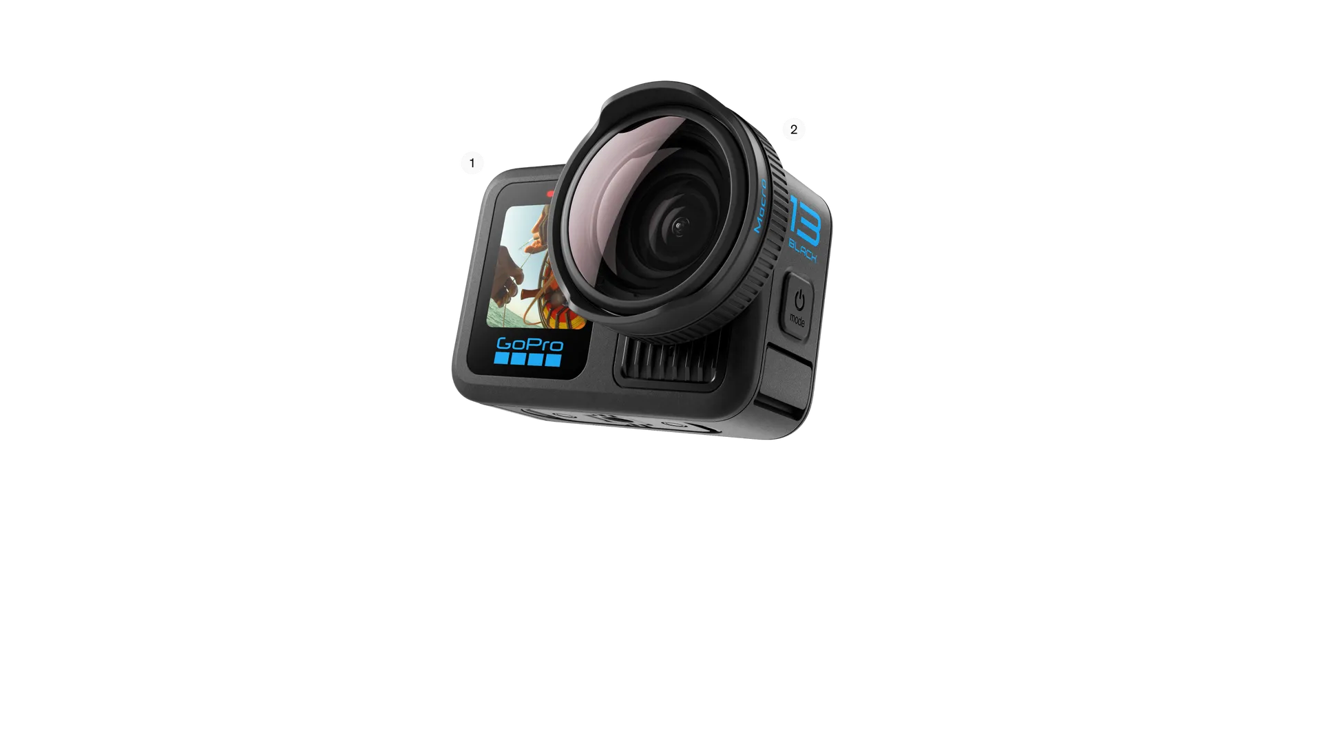 HERO13 Black Macro Lens Mod Bundle