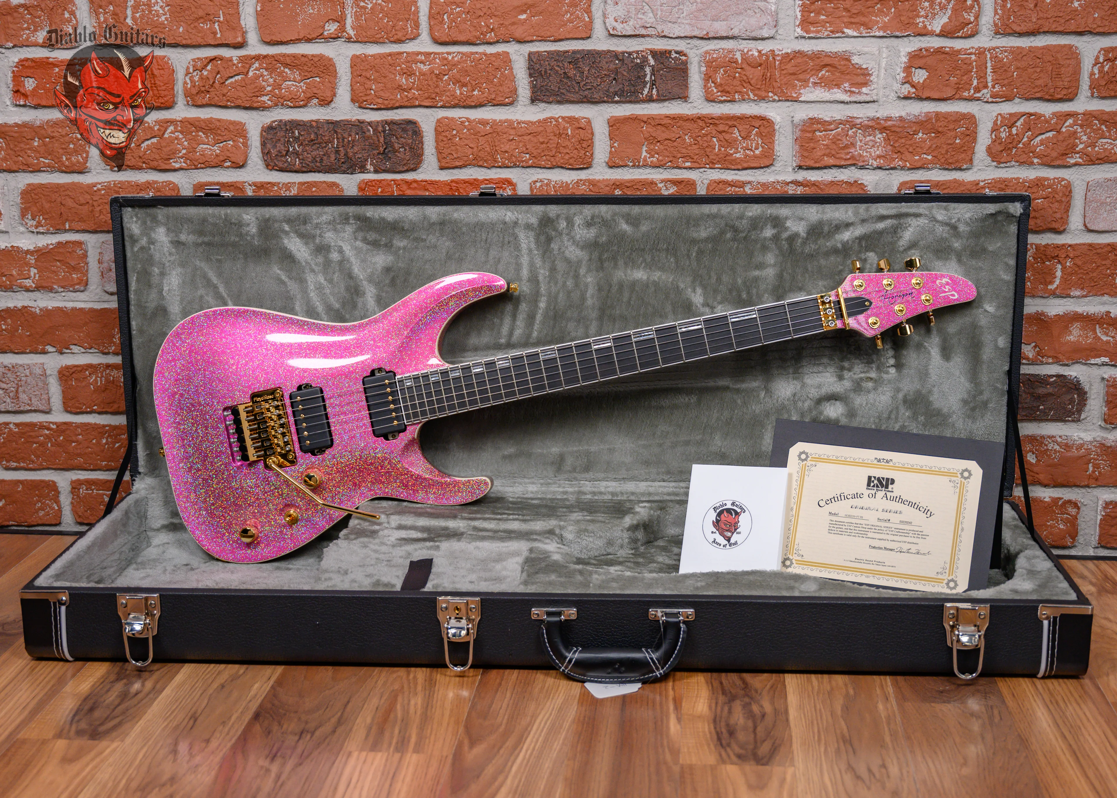 ESP Custom Shop Horizon-PT FR Twinkle Pink 2024 w/OHSC