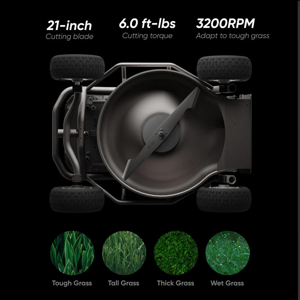 Mowrator S1 Remote Control Lawn Mower 4WD 75% Slope