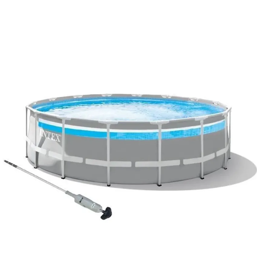 Kit piscine tubulaire clearview &oslash; 4,88 x 1,22m et Nettoyeur