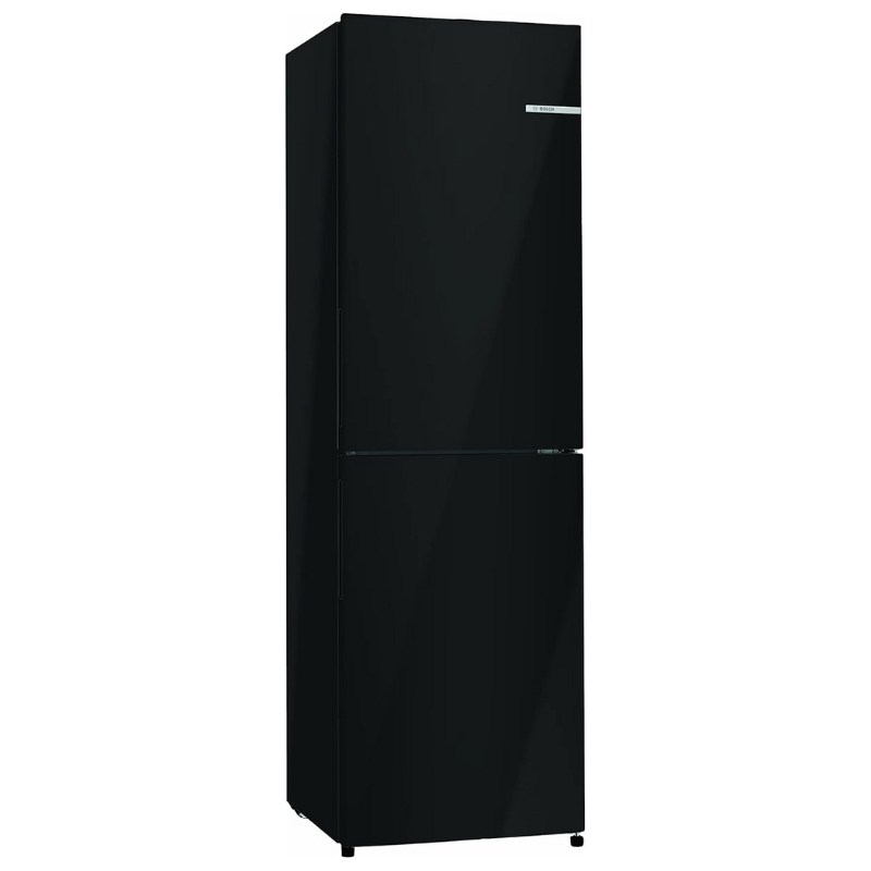 Bosch KGN27NBFAG Serie 2 Freestanding Fridge Freezer with NoFrost, MultiBox XXL, LED Lights, 182.4 x 55cm, Black Energy Class F