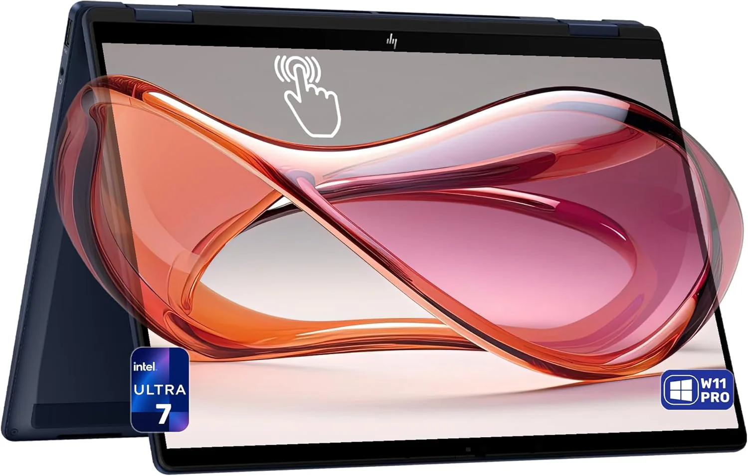 HP OmniBook X Flip 2-in-1 Copilot+ Laptop, Intel Ultra 7-256V, 16 GB LPDDR5x RAM, 1 TB PCIe SSD, 14