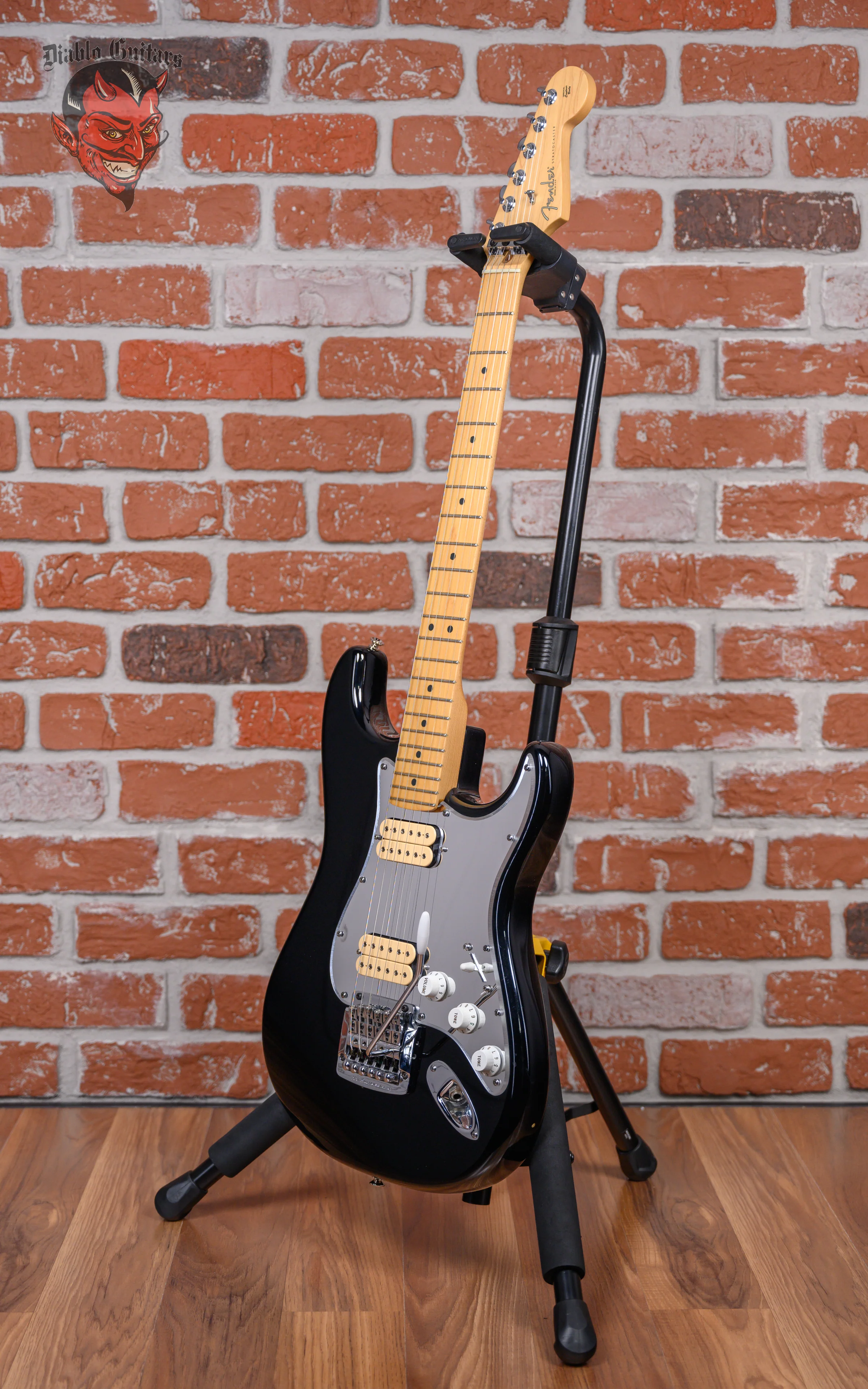 Fender American Series Stratocaster Dave Murray Mods Black 2005 w/OHSC