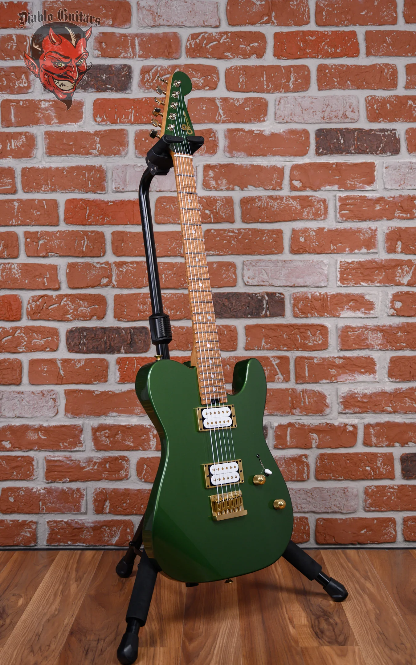 Charvel USA Custom Shop San Dimas Style 2 2H HT GHW Cadillac Green 2025 w/OHSC