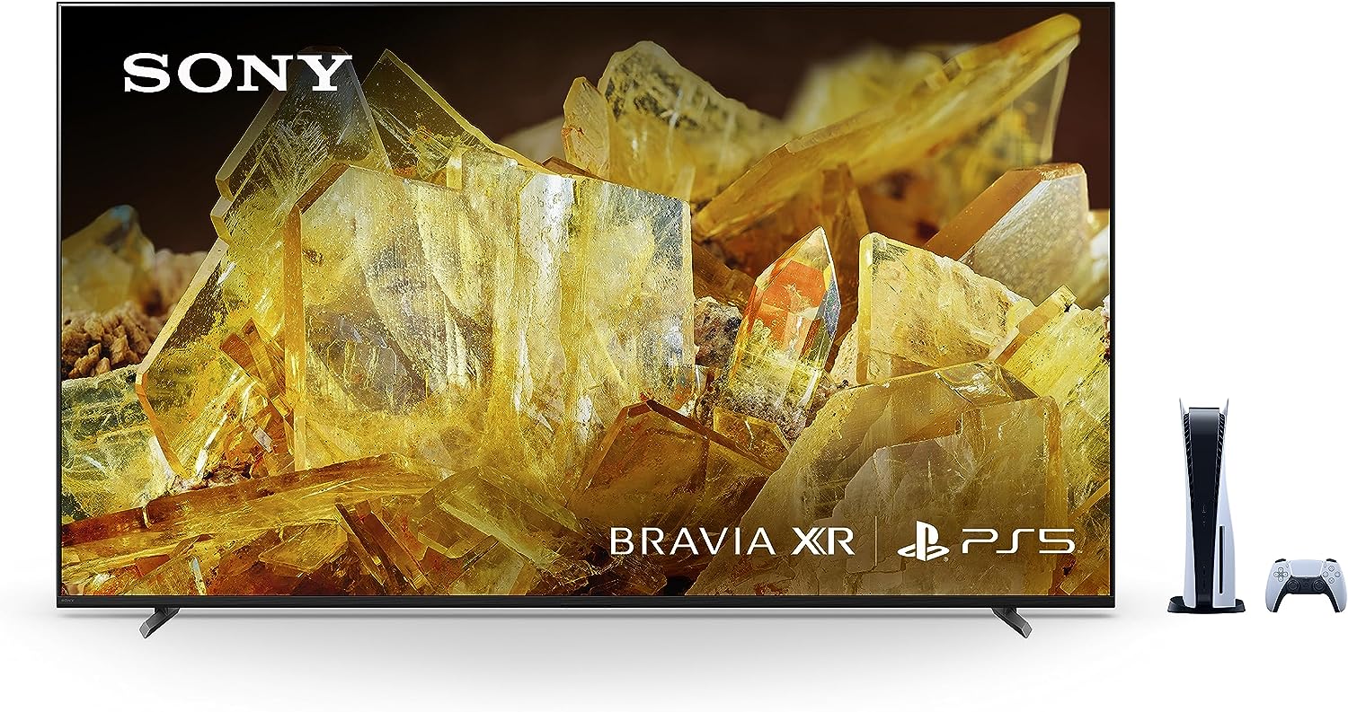 Sony 55 Inch 4K Ultra HD TV X90L Series: BRAVIA XR Full Array LED Smart Google TV with Dolby Vision HDR and Exclusive Features for The Playstation® 5 XR55X90L- 2023 Model
