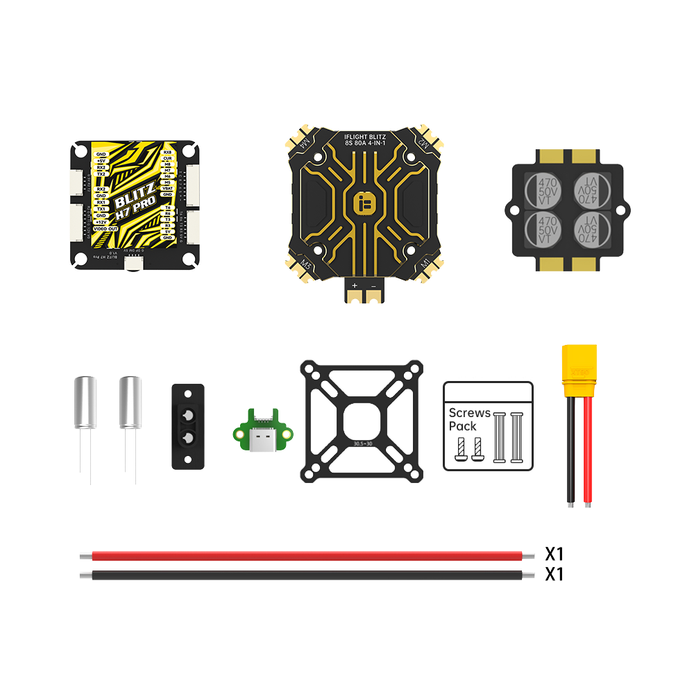 BLITZ H7 Pro Combo Set (E80 Pro 4-IN-1 ESC)