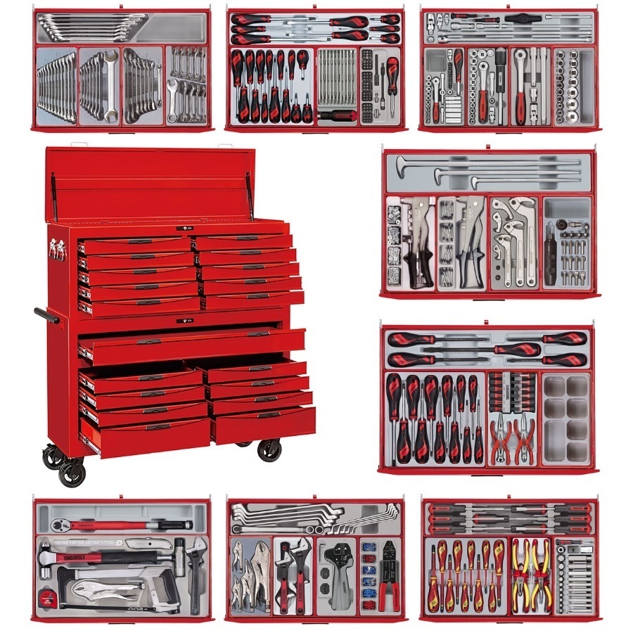 🔥Big Sale🎄- 1100 Piece Complete Mixed Hand Tool Set