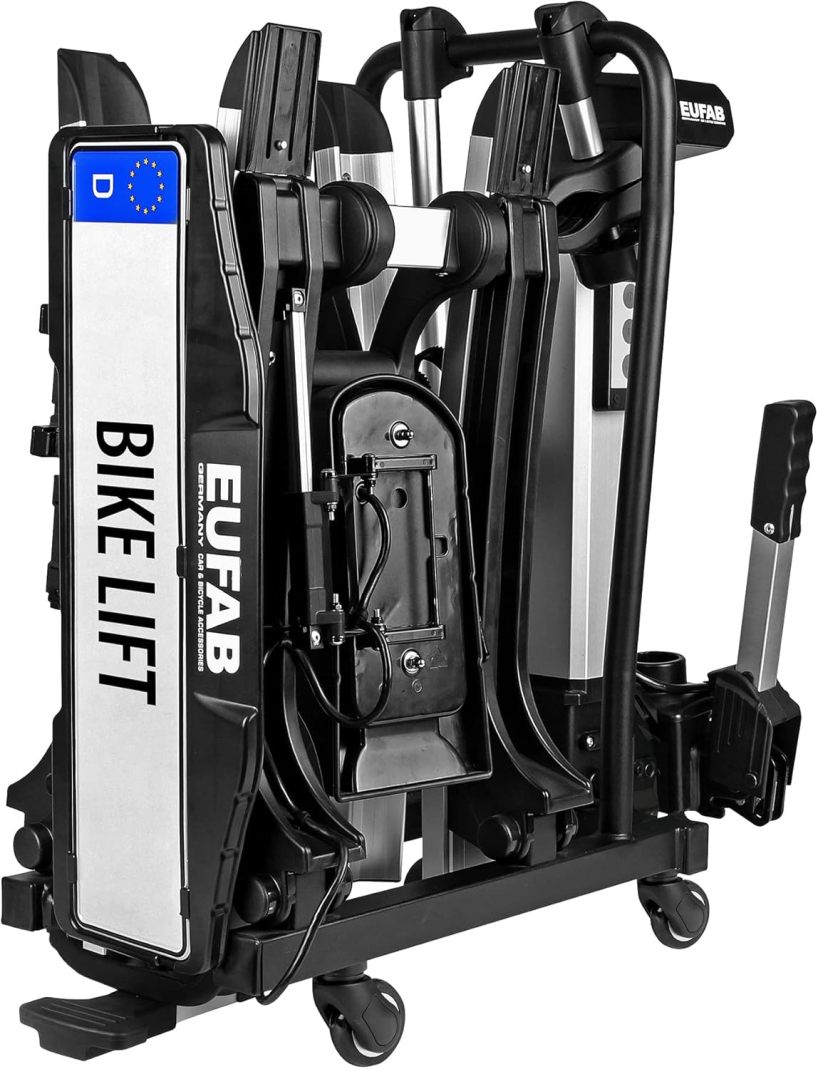EUFAB 11535 BIKE LIFT bicycle rack, suitable for e-bikes