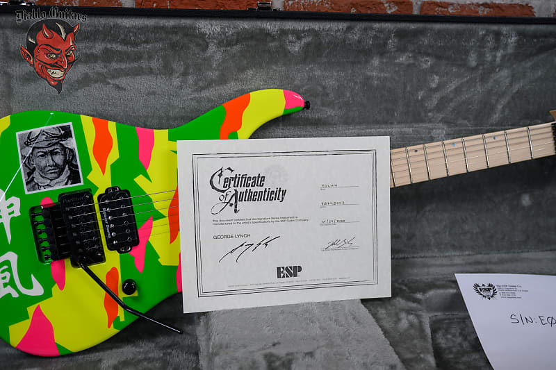 ESP Kamikaze 4 George Lynch Signature 2025 w/OHSC
