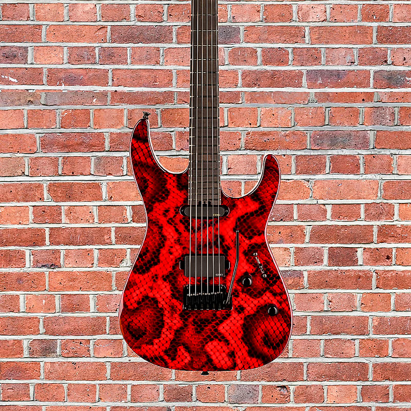 Charvel Custom Shop USA Special Edition DK24 2024 - Red Snakeskin (Pre-Order)