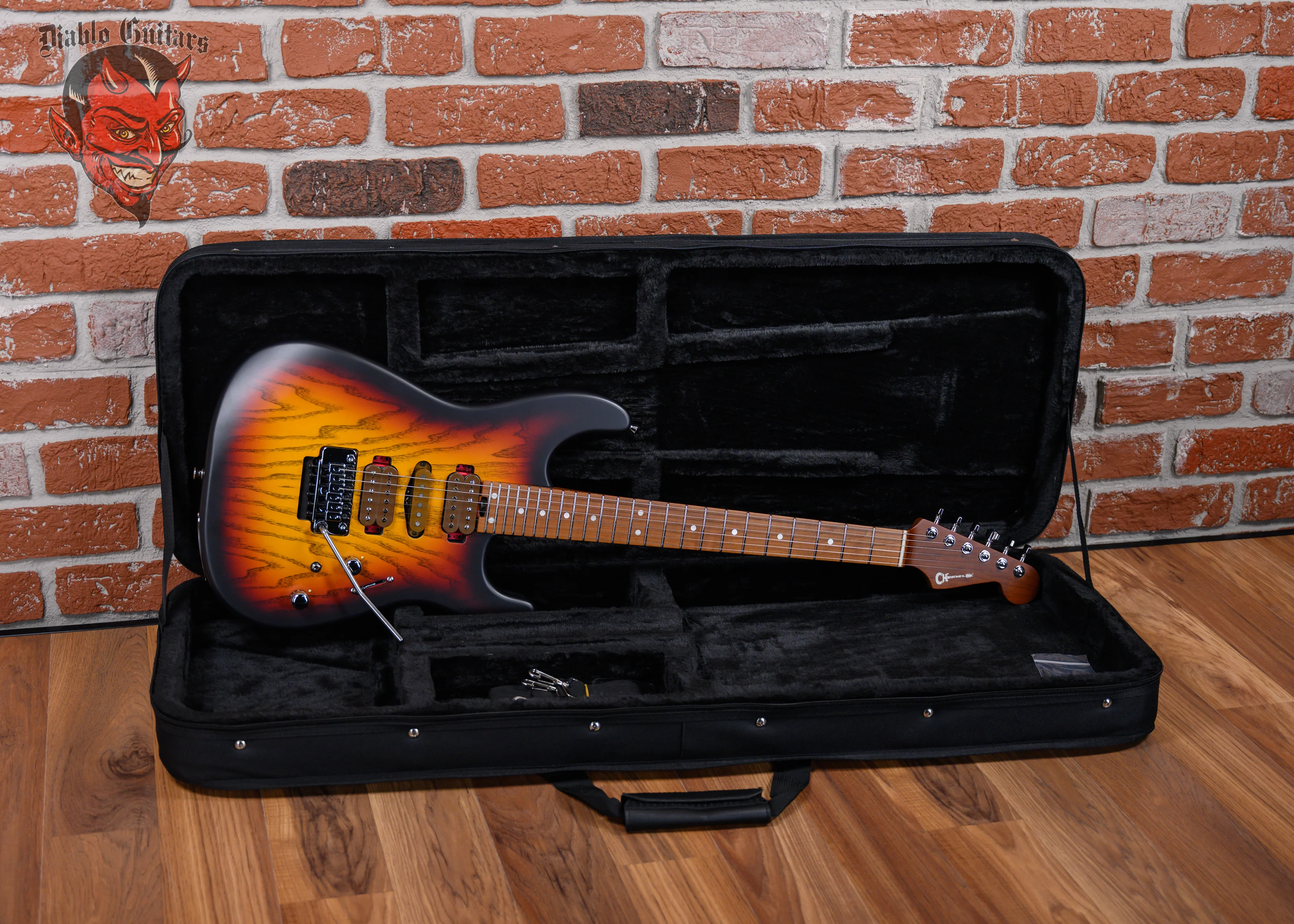 Charvel MJ Series Guthrie Govan Signature San Dimas SD24 CM Three-Tone Sunburst Japan 2024 w/OSSC