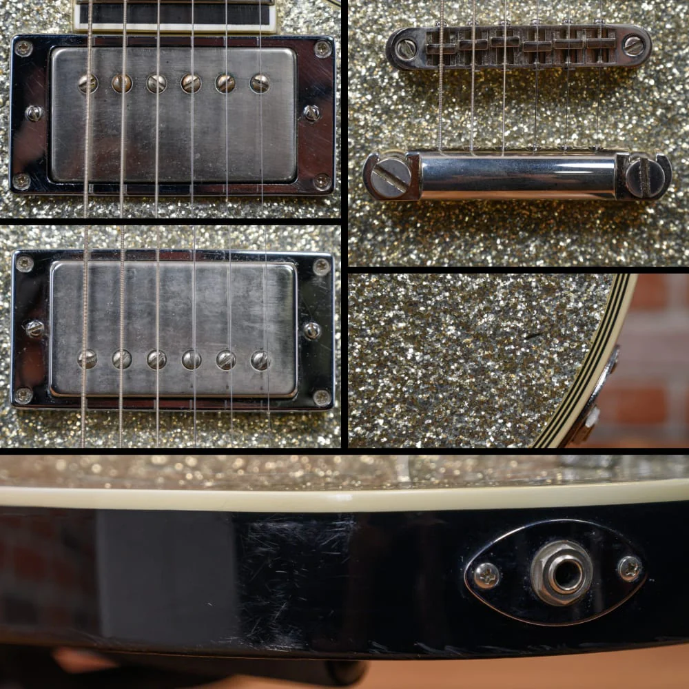 ESP Standard Eclipse-II Silver Sparkle 2013 w/OHSC
