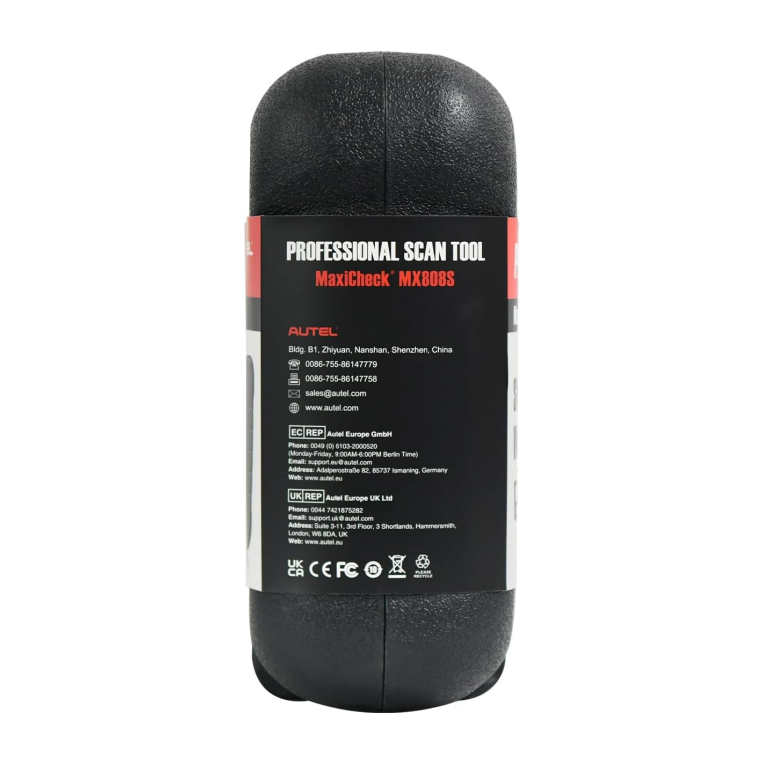 Autel MaxiCheck MX808S Android 11 Scanner EU Version 2024, Like MaxiCOM MK808S/MK808Z, Newer Model of MK808/MX808, Fully Bi-Directional, 28+ Service, OE All System Scan, ABS/SRS/EPB/BMS