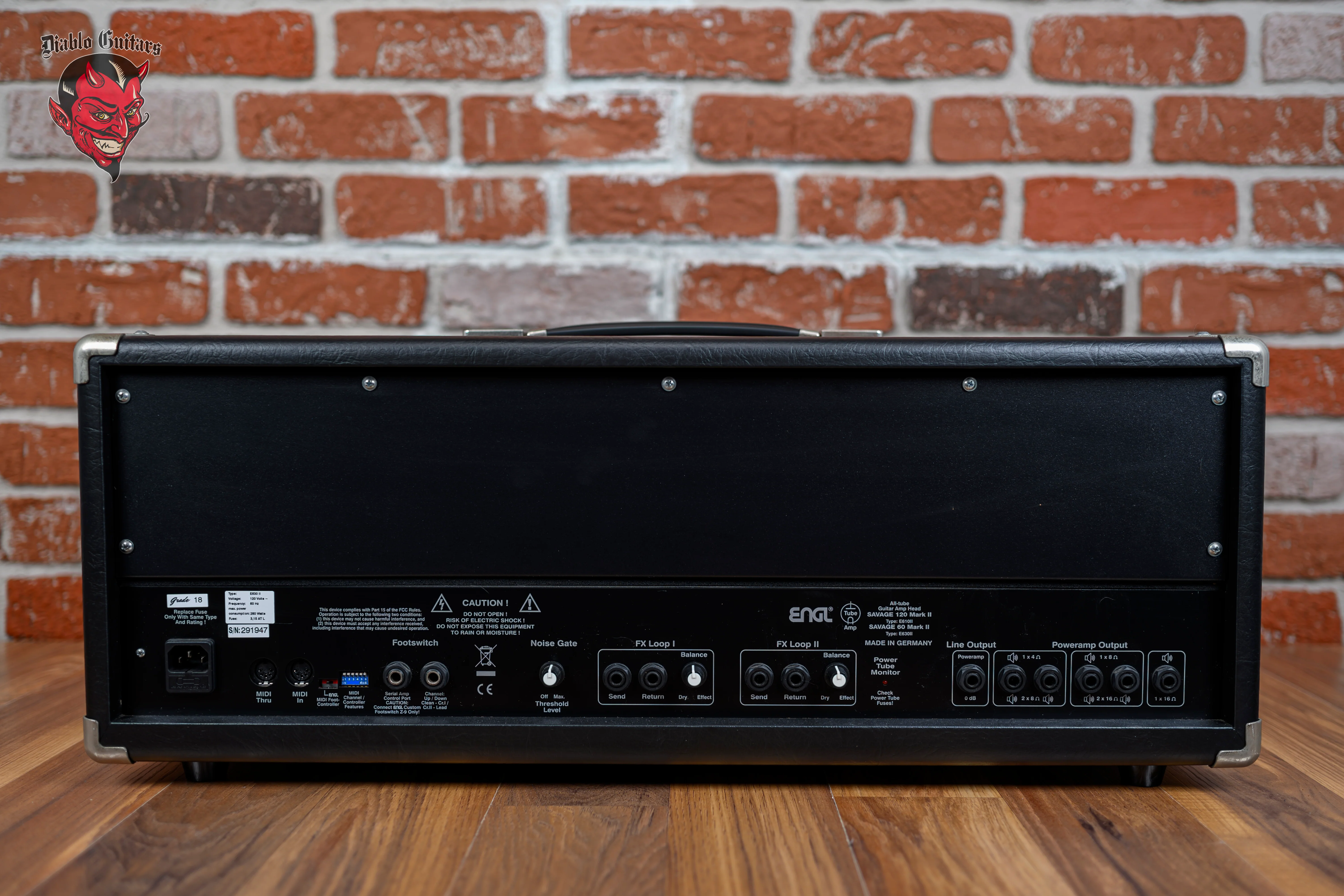 Engl Savage 60 Head Mark II E630II 4-Channel 60-Watt Guitar Amp Head Black