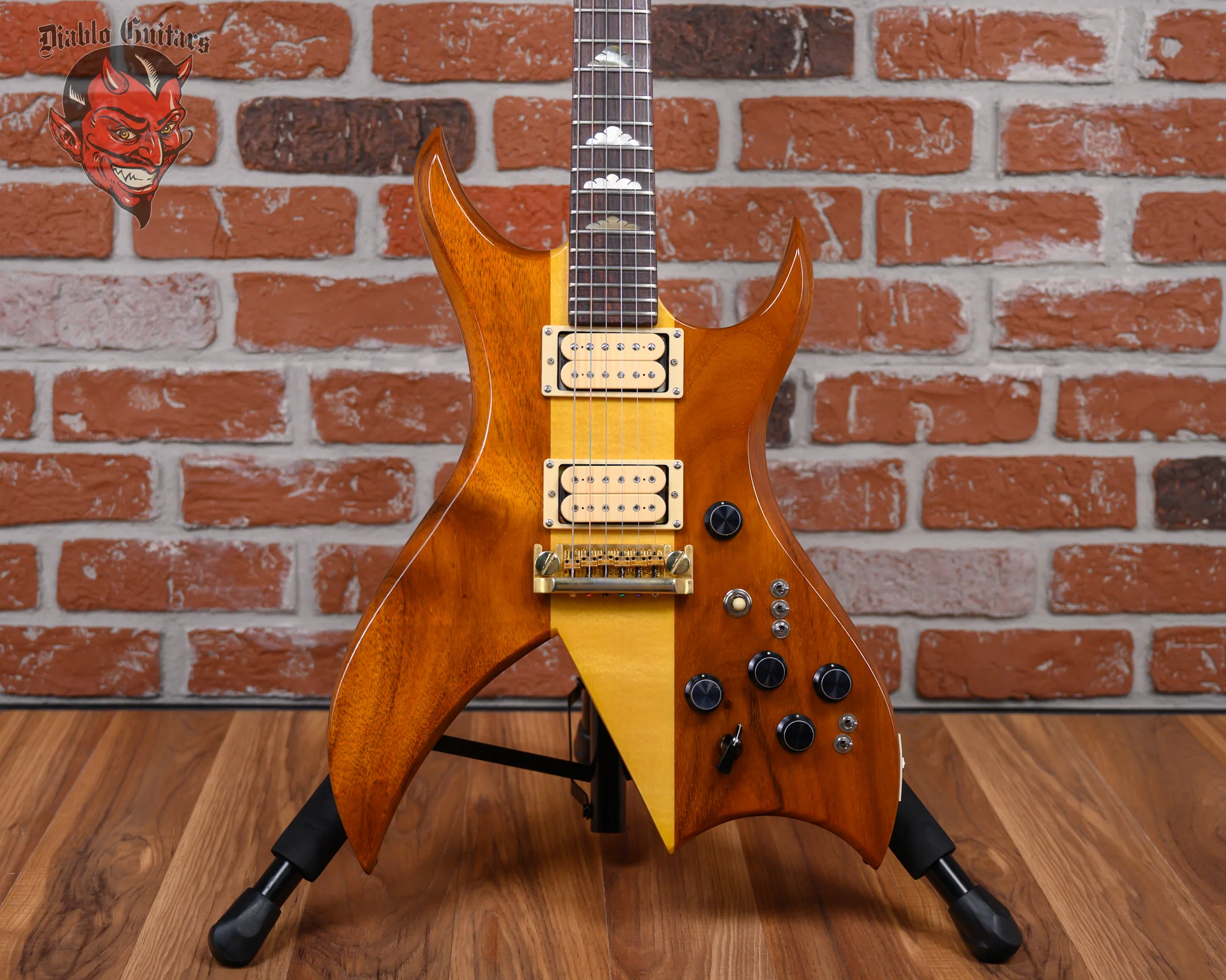 B.C. Rich Bich 6 Natural 1983 w/Hardshell Case