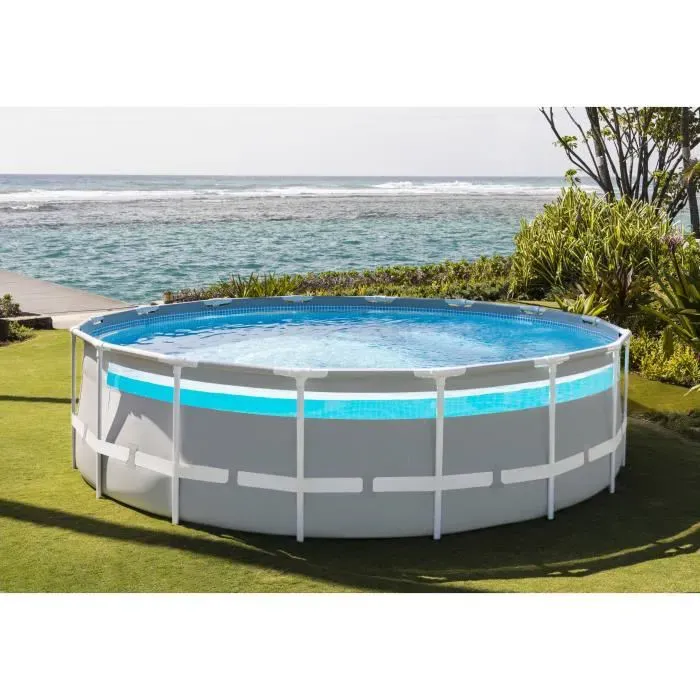 Kit piscine tubulaire clearview &oslash; 4,88 x 1,22m et Nettoyeur