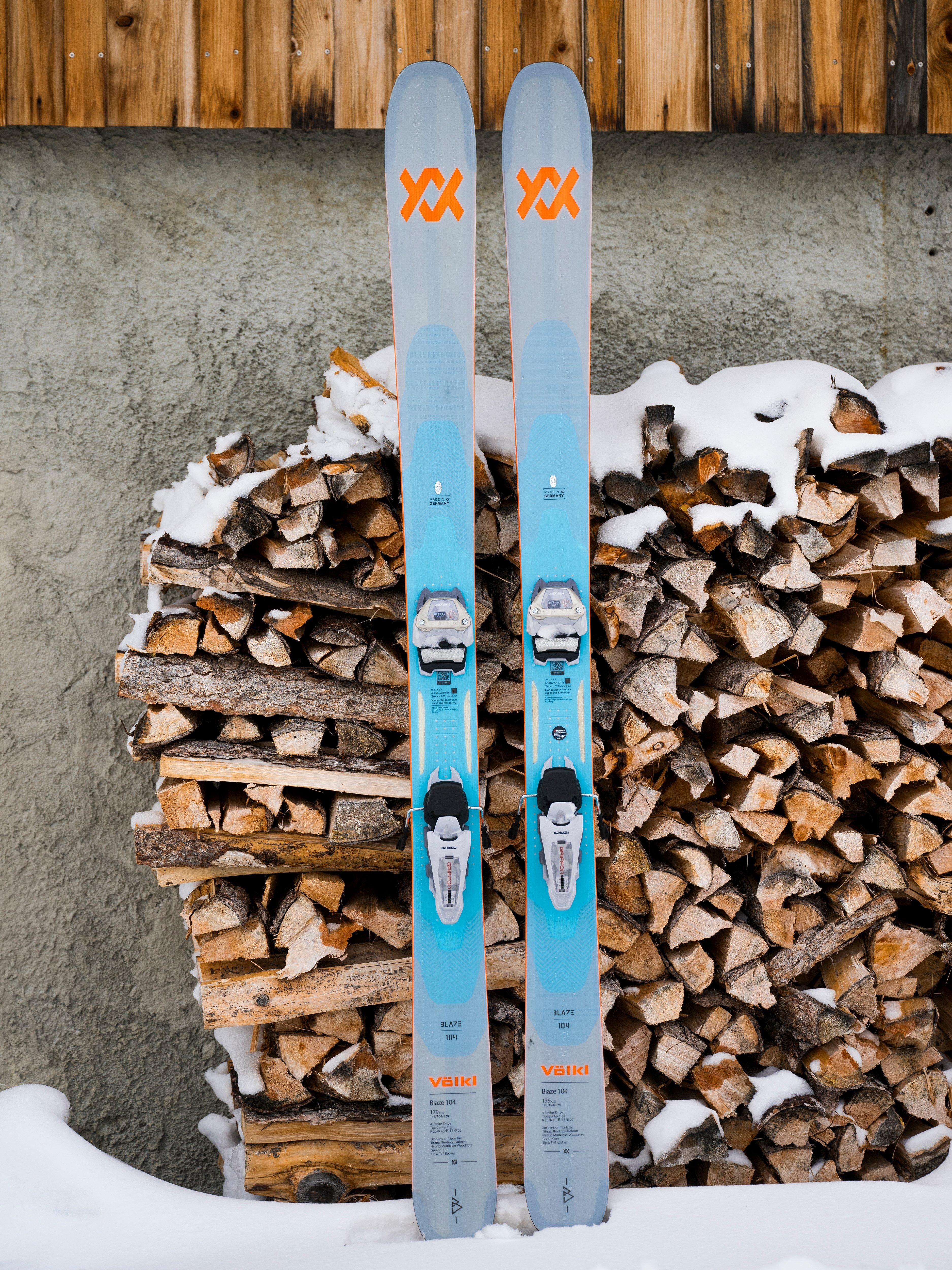 Vlkl Blaze 104 Grey/Orange Skis 2025