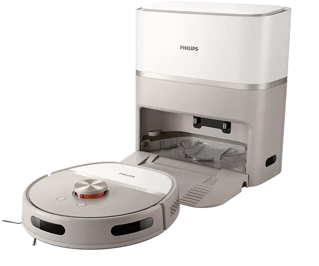 Philips XU6500/82 6000 Series R6 Slim Auto Wash Robot Vacuum