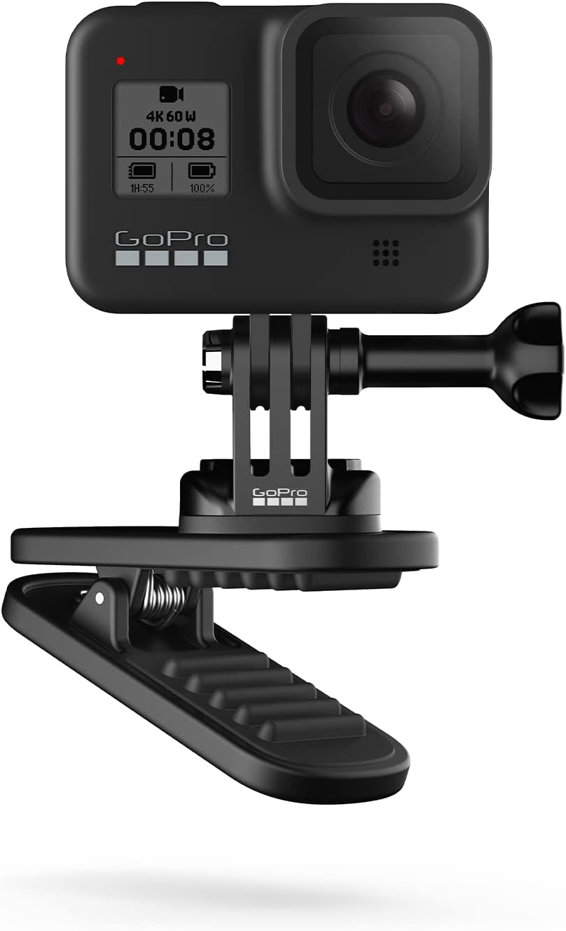 GoPro Magnetic Swivel Cameras Clip - Official GoPro Accessory, Black