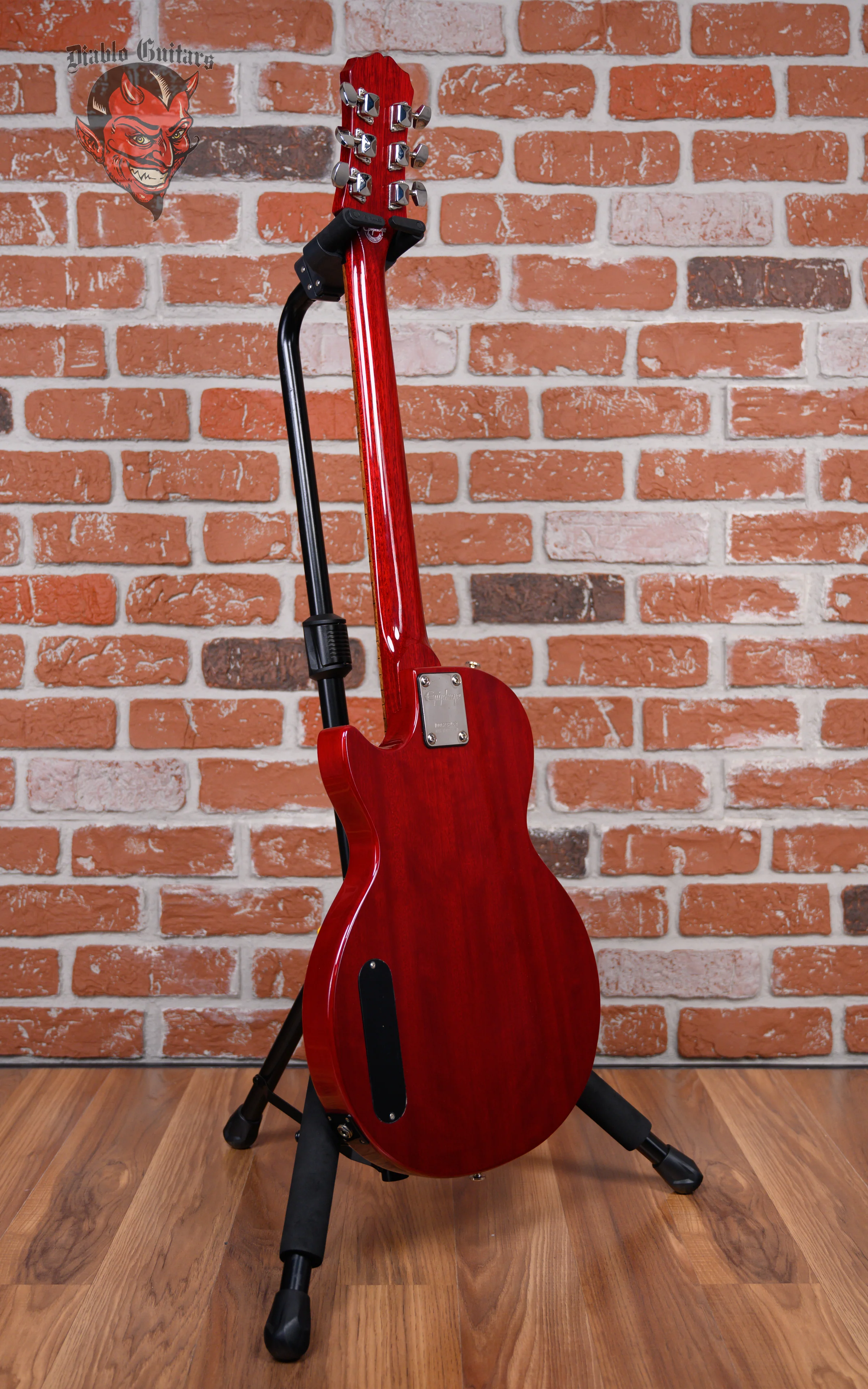 Epiphone Les Paul Jr. Cherry 2010 w/Hard Shell Case