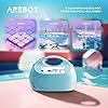 Arebos Automatic Pool Robot | Pool Cleaner for Wall, Floor and Waterline - Up to 100 m³ - APP Controlled - 3 Modes