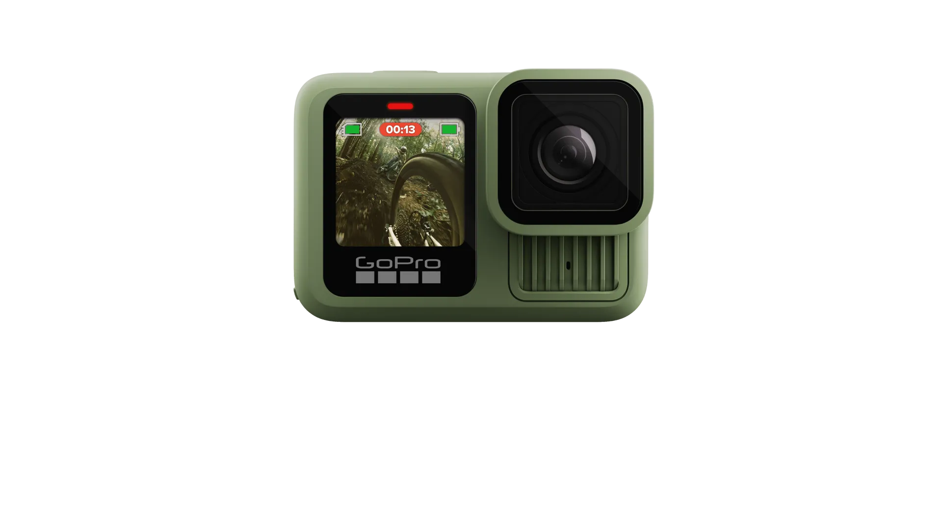 HERO13 Black in Forest Green