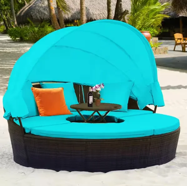 Lounge shell sun island outdoor weatherproof