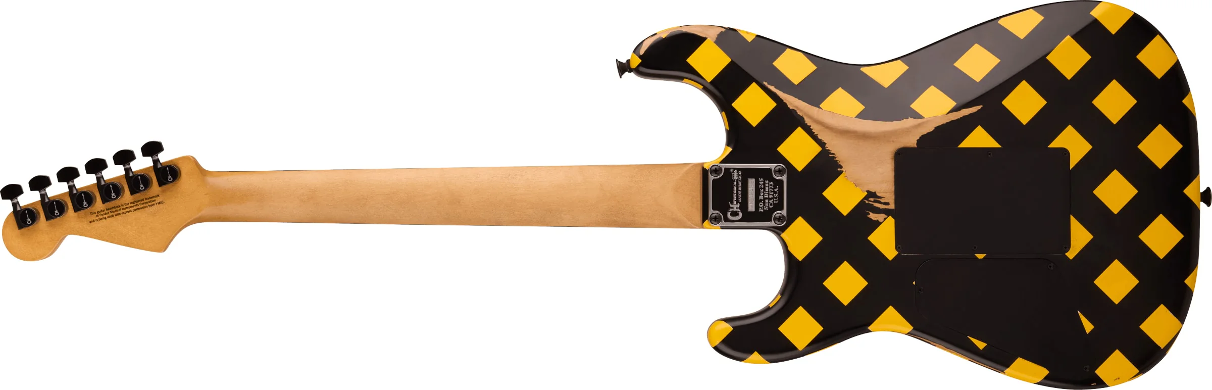 Charvel Super-Stock San Dimas Style 1 H FR EB Diamond Life Distressed Nitro 2025 w/OSSC