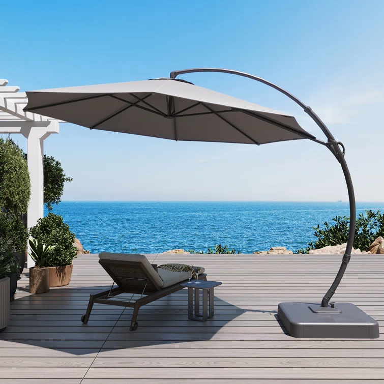 Ebonique Cantilever Umbrella with Base Included  Ebonique Cantilever Umbrella with Base Included  Ebonique Cantilever Umbrella with Base Included  Ebonique Cantilever Umbrella with Base Included  Ebonique Cantileve
