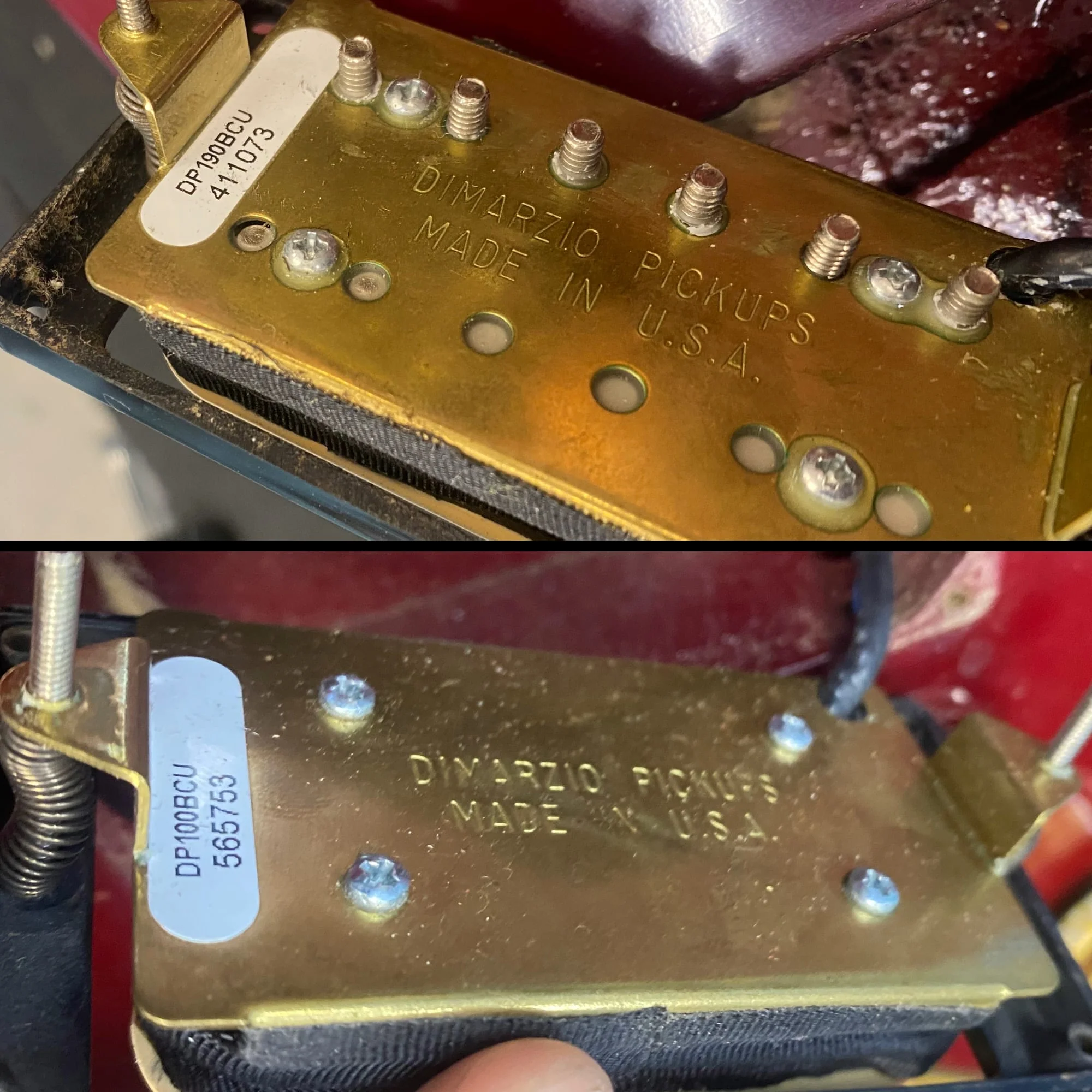 Dean V Cherry 1981 w/Hard Shell Case